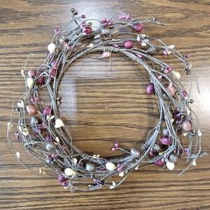 Pip Berry Vine Candle Ring Wreath